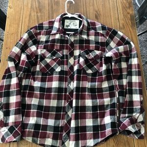 Fox Racing Gear Flannel - Large - Maroon